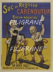 CARéNOUTUR SUC de RéGLISSE Rpts - POSTER HQ 80x110( ) d'une AFFICHE VINTAGE