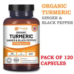 Advanced Turmeric Capsules High Strength with Black Pepper 1420mg 120 Capsules