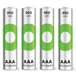 4x GP ReCyko AAA Rechargeable Batteries Pre-Charged 950 mAh Long Lasting Power