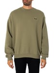 LacosteCrocodile Logo Loose Sweatshirt - Green