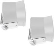 shinar 2 x Metal Wall Mount Compatible With Sonos Era 300 Max 12 kg - White