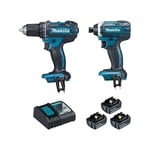 Makita - Ensemble de 2 machines 18 v - DLX2127TJ1