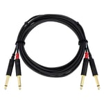 CORDIAL CABLES Câble audio double jack mono 3 m CÂBLES AUDIO Essentials Jack