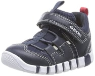 Geox Bébé garçon B IUPIDOO Boy Chaussures First Walker, Bleu Marine 1, 24 EU