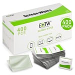 Screen Wipes Glasses Wipes - EOTW 400pc Computer Screen Cleaner Wipes Tv and Laptop for Monitor Cleaner Wipes, Phone, TV, iPad, Lens, Tablet, Keyboard