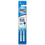 2x Electric Toothbrush Heads Compatible With Oral B Braun Replacement Brush Head