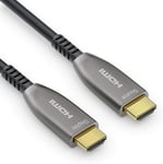 Cable 50M Hdmi 2.0B,Fibre Optique Hybride,Uhd 2160P,4K60Hz,4:4:4,Hdr,18Gbps