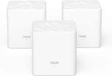 WiFi Mesh Nova MW3 AC 1200 Système WiFi Mesh, appliqué à 2-4 pièces Je recommande Remplacement Routeur Répéteur WiFi pour Toute la Maison Contrôle Parental