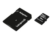 Goodram M1aa - Flash-Minneskort (Sd-Adapter Inkluderad) - 16 Gb - Uhs-I / Class10 - Microsdhc Uhs-I