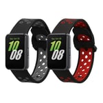 Silicone Watch Strap Set for Samsung Galaxy Fit 3 