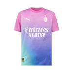 AC Milan - Troisième Maillot de Match, Saison 23/24, Rose, Adulte, Unisexe, L