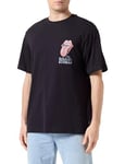 ONLY & SONS Men's Onsrollingstones RLX Ss Tee T-Shirt, Black, S