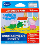 Vtech 273403 InnoTV Innotab Max Peppa Pig Read and Play with Peppa Game - Multi-Coloured