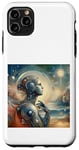 Coque pour iPhone 11 Pro Max Leonardo Da Vinci Robot Femme