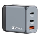 Verbatim – GNC-65 GaN Charger 65W with 1 x USB-C® PD 65W (32201)