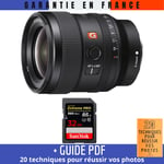 Sony FE 24mm f/1.4 GM + 1 SanDisk 32GB UHS-II 300 MB/s + Guide PDF ""20 TECHNIQUES POUR RÉUSSIR VOS PHOTOS