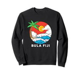 Retro Vintage Fiji Island Summer Vacation Bula Fiji Sweatshirt