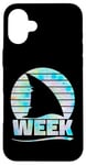 iPhone 16 Plus 2025 Week Retro Shark Fin Lover Sea Ocean Animal Summer Trip Case