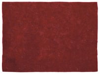 GLOREX Disque en Feutre, Rouge, 40 x 30 x 0,4 cm