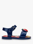 Melissa Mar Disney Snow White Sandals, Metallic Blue/Red