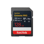 Sandisk Extreme Pro 128 GB V90 UHS-II. R:300/W:300