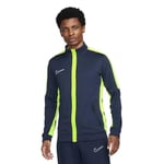 Nike Knit Soccer Track Jacket M Nk Df Acd23 Trk Jkt K, Obsidian/Volt/White, DR1681-452, S