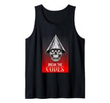 Break The Codes Pro Conspiracy Theories Tin Foil Hat Tank Top