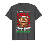 If I Had Anymore Christmas Spirit Jingle Bell Cat Christmas T-Shirt