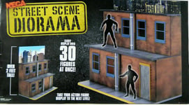 NECA Originals Diorama Street Scene Paysage pour Action Figurines Day & Night