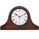 Yxxc Horloge de Bureau d'affichage - Horloge de Support Horloge de Table Horloge de Table européenne Salon Grande Horloge de Table en Bois Massif Horloge c