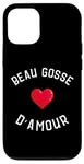 Coque pour iPhone 12/12 Pro Beau gosse d'amour Cadeau homme fête de l'amour