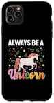 iPhone 11 Pro Max Unicorn rainbow - I believe in unicorns Case