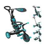 GLOBBER 4 IN 1 EXPLORER TRIKE AND BALANCE BIKE WITH HARNESS AND SEAT