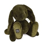 HISTOIRE D'OURS - Grande Peluche Lapin - Collection LE LAPIN - Couleur Kaki - Compagnon Douceur et Câlins Infinis - 50 cm - Idée Cadeau Inoubliable Pour Petits et Grands Enfants - HO3253