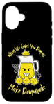 iPhone 16 Funny Life Gives You Demons Make Demonade Lemons Lemonade Case