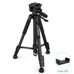 Professional Camera Tripod with Carrying Bag Portable For Camcorder DSLR Camera