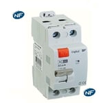 Digital Electric - Interrupteur différentiel 2P / 63A / 30ma type a Label nf