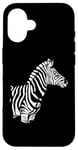 iPhone 16 Cute zebra head in the Sahara Children Men Women Zebra Case