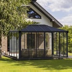 Canopia by Palram Växthus Ledro Orangeri 12,7 m² GAZEBO LEDRO 4300 GREY 705760