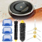 AYNEFY brosses latérales de robot de balayage Kit d'accessoires de remplacement pour Roomba série 600