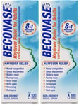 Beconase Hay Fever Relief for Adults 100 Doses X 2