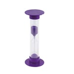 TimeTEX - Lot de 3 sabliers | Minuteur de 20 Minutes pour visualiser Le déroulement du Temps pour Les tâches de Temps en Classe ou au Travail Libre | 14,5 cm de Haut, 5 cm de diamètre | Couleur :