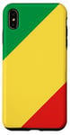 Coque pour iPhone XS Max Drapeau de la République du Congo Proud Patriot Souvenir Fan