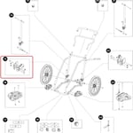 "Thule Autolock Assembly Right - Thule Chariot Cheetah XT (2017-X)"