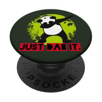 Dab Dabbing Panda Eco Planet Green Save World PopSockets PopGrip Adhésif