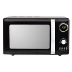 Daewoo Kensington Microwave Oven 20L Black 800W Digital 5 Power Levels Defrost