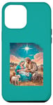 iPhone 12 Pro Max Nativity Scene with Mary, Joseph and the Child Jesus Case