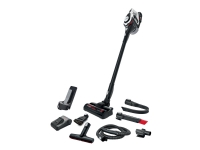 Bosch Series | 8 Unlimited Gen2 BSS825FRSH - Støvsuger - pinne/håndholdt (2-i-1) - uten pose - uten kabel - hvit - 1 batteri, inkludert lader