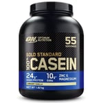 Optimum Nutrition Gold Standard 100% Casein Slow Digesting Protein Powder with Zinc, Magnesium and Amino Acids, Support Muscle Growth & Repair Overnight, Creamy Vanilla Flavour, 55 Servings, 1.82 kg