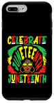 Coque pour iPhone 7 Plus/8 Plus Juneteenth Celebrate 1865 Black History Afro Hair Women